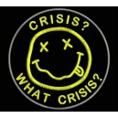 Parche Bordado NIRVANA CRISIS? (Color AMARILLO)