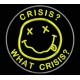 Parche Bordado NIRVANA CRISIS? (Color AMARILLO)
