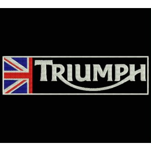 Parche Bordado TRIUMPH HALF FLAG