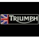 Parche Bordado TRIUMPH HALF FLAG