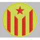 Parche Bordado ESTELADA ROJA (Circular)