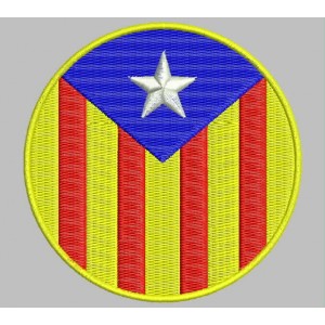 Parche Bordado ESTELADA AZUL (Circular)