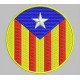 Parche Bordado ESTELADA AZUL (Circular)