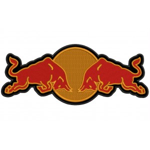Parche Bordado RED BULL (Logo)