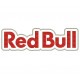 Parche Bordado RED BULL (Fondo BLANCO)