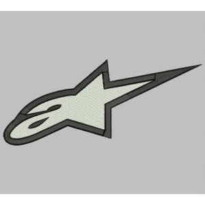 Parche Bordado ALPINESTARS (Logo)