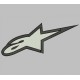 Parche Bordado ALPINESTARS (Color BLANCO)