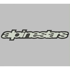 Parche Bordado ALPINESTARS (Letras)