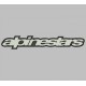 Parche Bordado ALPINESTARS (Color BLANCO)