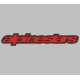 Parche Bordado ALPINESTARS (Color ROJO)