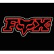 Parche Bordado RACING FOX (Color ROJO)