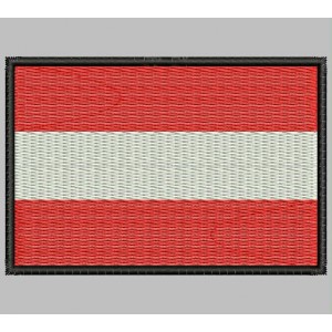 Parche Bordado Bandera AUSTRIA