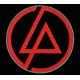 Parche Bordado LINKIN PARK (Color ROJO)