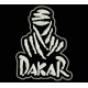 Parche Bordado RALLY DAKAR (Color BLANCO)