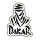 Parche Bordado RALLY DAKAR (Color NEGRO)