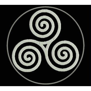 Parche Bordado TRISKEL (1)