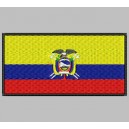 Parche Bordado Bandera ECUADOR