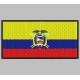 Parche Bordado Bandera ECUADOR