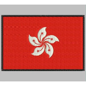 Parche Bordado Bandera HONG KONG