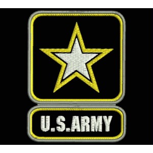 Parche Bordado US ARMY
