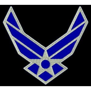 Parche Bordado US AIR FORCE (LOGO)