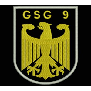 Parche Bordado GSG9 (Guardia Fronteriza)