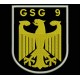 Parche Bordado GSG9 (Color ORO)