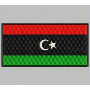 Parche Bordado Bandera LIBIA