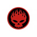 Parche Bordado OFFSPRING (Bordado ROJO / Fondo NEGRO)