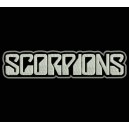 Parche Bordado SCORPIONS (Color BLANCO)