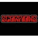Parche Bordado SCORPIONS (Color ROJO)