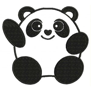 Parche Bordado PANDA