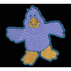 Parche Bordado PAJARO PELUCHE