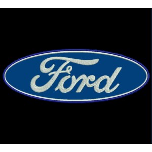 Parche Bordado FORD (Logo)
