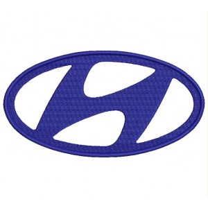 Parche Bordado HYUNDAI (Logo)