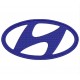 Parche Bordado HYUNDAI (Color AZUL)