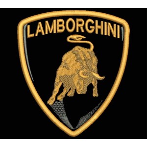 Parche Bordado LAMBORGHINI (Logo)