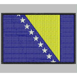 Parche Bordado Bandera BOSNIA HERZEGOVINA