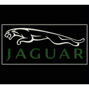 Parche Bordado JAGUAR (Logo)
