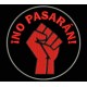 Parche Bordado NO PASARAN (Color ROJO)