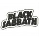 Parche Bordado BLACK SABBATH (Color NEGRO)