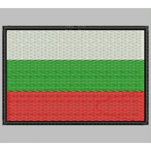 Parche Bordado Bandera BULGARIA