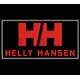 Parche Bordado HELLY HANSEN (Bordado ROJO / Fondo NEGRO)