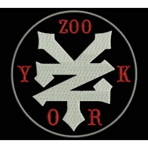 Parche Bordado ZOOYORK (Circulo)