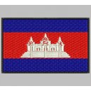 Parche Bordado Bandera CAMBOYA