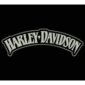 Parche Bordado HARLEY DAVIDSON (Letras 2)