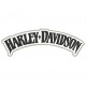 Parche Bordado HARLEY DAVIDSON (Color NEGRO)