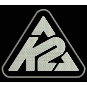 Parche Bordado K2 (Logo)