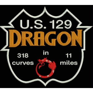 Parche Bordado ROUTE US129 DRAGON
