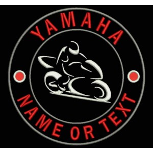 Parche Bordado YAMAHA (Personalizable)